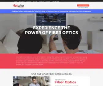 Gethotwire.com(Hotwire Communications) Screenshot