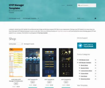 Gethourly.work(HYIP Manager Templates) Screenshot