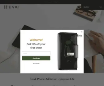 Gethushh.com(Digital Detox Kit) Screenshot