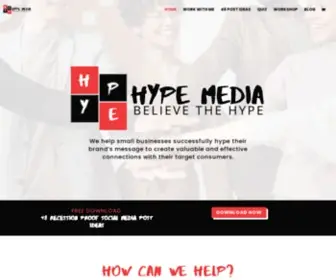 Gethypemedia.com(Hype Media) Screenshot