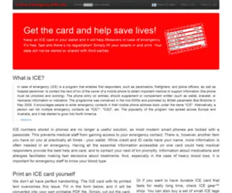 Geticecard.com(Geticecard) Screenshot