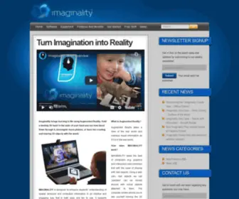 Getimaginality.com(Educational Augmented Reality) Screenshot