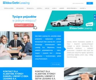 Getinautokredyt.pl(Idea Getin Leasing) Screenshot