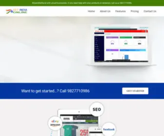 Getindiaonline.com(Bring your business Online) Screenshot