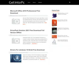 Getinitopc.com(Get into Pc) Screenshot