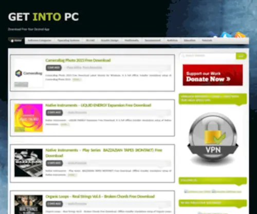 Getintopc.com(Get Into PC) Screenshot