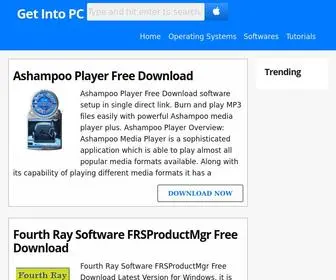 Getintopcweb.com(Get Into PC) Screenshot