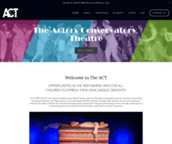 Getintotheact.org(Childrens Theater) Screenshot