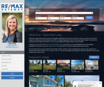 Getislandhomes.com(Team Kelli Lang Re/Max Gateaway) Screenshot