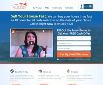 Getitdonehousebuyers.com(Sell Your House Fast) Screenshot