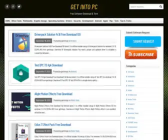 Getitintopc.com(Free Software Download & Tech) Screenshot