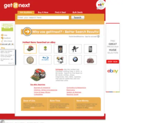 Getitnext.com(Get It Next) Screenshot