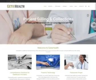 Getixhealth.com(GetixHealth is a healthcare Extended Business Office (EBO)) Screenshot
