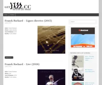 Getjazz.cc(Download jazz music in FLAC format) Screenshot