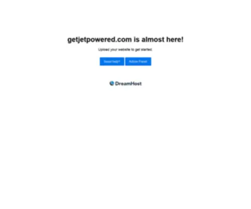 Getjetpowered.com(Web hosting) Screenshot