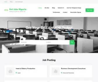 Getjobs.ng(Helping you get your DREAM Job) Screenshot