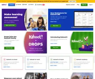 Getkahoot.com(Kahoot) Screenshot