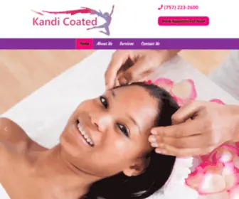 Getkandicoated.com(Kandi Coated Med Spa) Screenshot