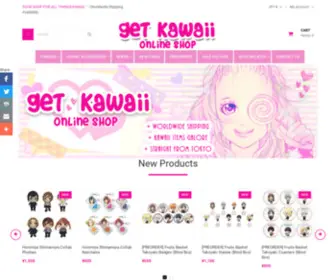 Getkawaii.com(Get Kawaii Online Shop) Screenshot