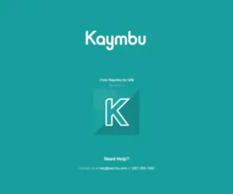 Getkaymbu.com(Install Kaymbu for iOS) Screenshot