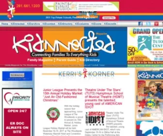 Getkidnnected.com(Family Magazine Business Guide Kid Directory for Parents and Children) Screenshot