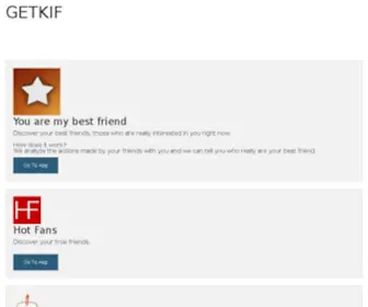 Getkif.com(KIF Pre Launch Campaign) Screenshot