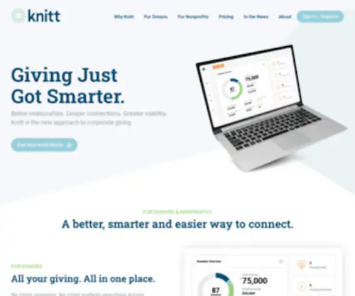 Getknitt.com(Knitt) Screenshot