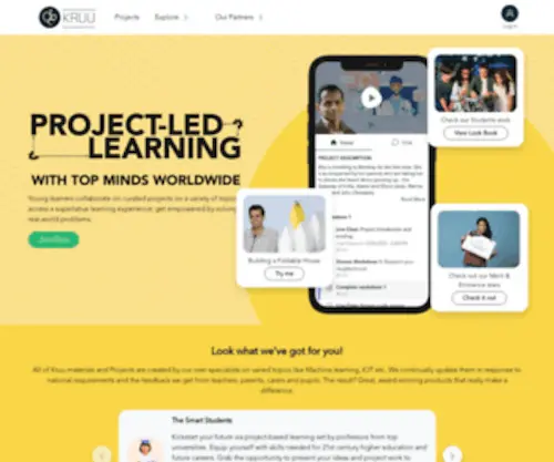 Getkruu.com(Connecting global creative minds) Screenshot