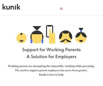 Getkunik.com(Build a company culture) Screenshot
