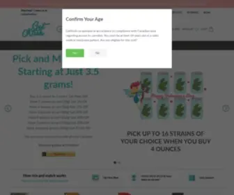 Getkush.ca(Buy Weed Online Canada at Get Kush) Screenshot