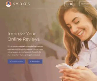 Getkydos.com(Kydos Online Review Management and Request Platform) Screenshot