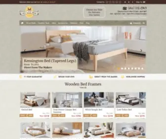 Getlaidbeds.com(Wood Beds) Screenshot