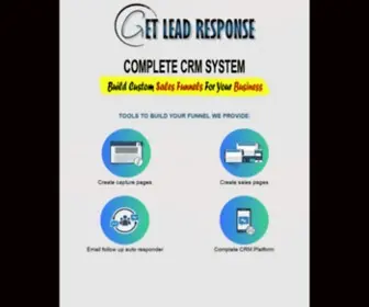 Getleadresponse.com(Get Lead Response) Screenshot