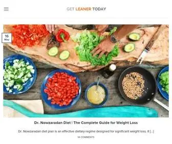 Getleanertoday.com(Get Leaner Today) Screenshot