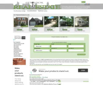 Getlocalrealestate.com(Get Local Real Estate) Screenshot