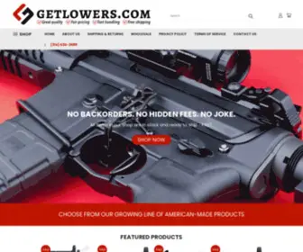 Getlowers.com(Best Pricing & Service of Top Quality 80% AR Lower Receivers) Screenshot