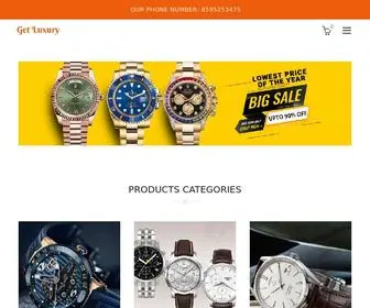 Getluxury.co.in(Get Luxury) Screenshot