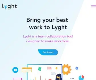 Getlyght.com(Team Collaboration Made Simple) Screenshot