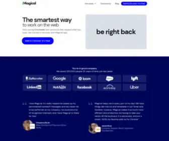 Getmagical.com(Magical) Screenshot