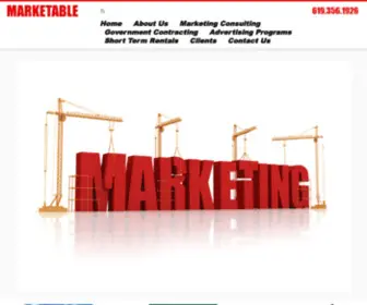 Getmarketablenow.com(MARKETABLE) Screenshot