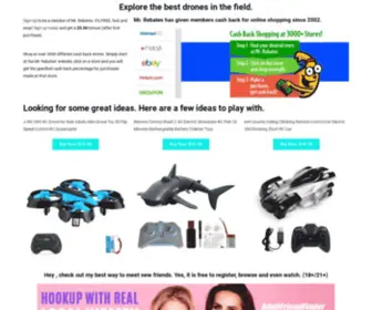 Getmeadrone.com(Drone technology is spectacular) Screenshot