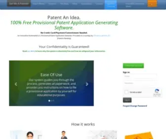 Getmeapatent.com(San Francisco Patent Attorney) Screenshot