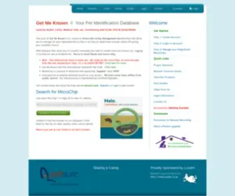 Getmeknown.co.za(The Goal of Get Me Known) Screenshot
