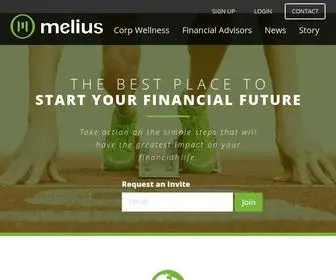 Getmelius.com(The Best Place to Start Your Financial Future) Screenshot