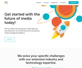 Getmercury.io(Mercury Media Technology) Screenshot