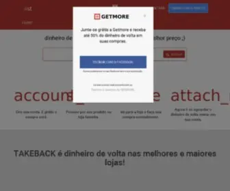 Getmore.com.br(Cashback) Screenshot