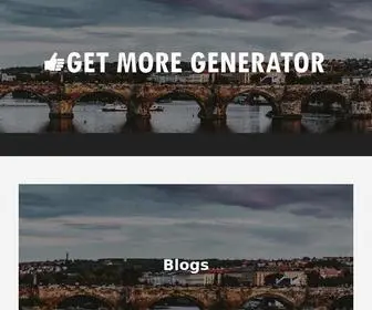 Getmoregenerator.com(Internet Marketing Guides) Screenshot