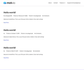 Getmotvio.com(All In One Video Platform) Screenshot