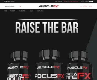 Getmusclefx.com(MUSCLE) Screenshot