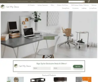 Getmydecor.com(Decorating Style Accents Home Decor Furniture) Screenshot